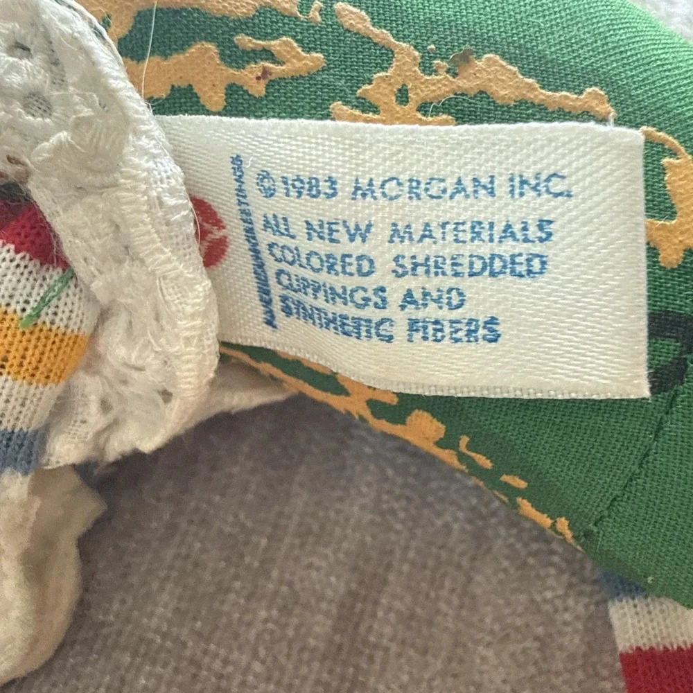 Vintage 1983 Amtoy Mrs. Fickle Pickle American Greetings Plush Toy Cucumber